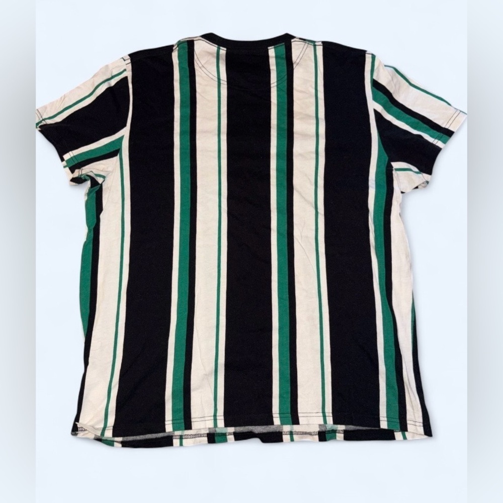 Hollister Men’s Striped Logo T-Shirt | Size XL | Y2K Style - Picture 3 of 4